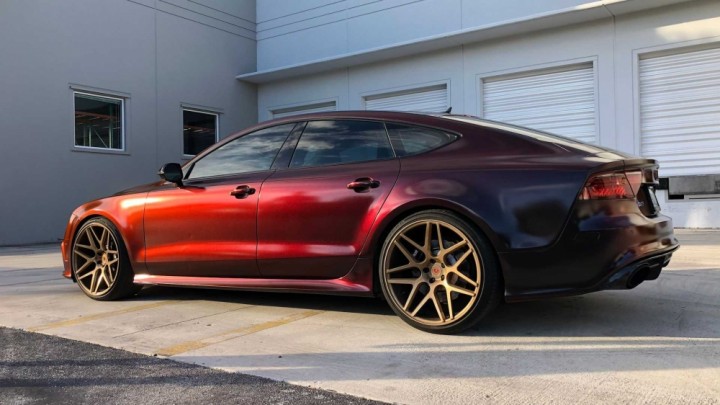 Audi RS7 Red To Black HyperShift Dip - 04